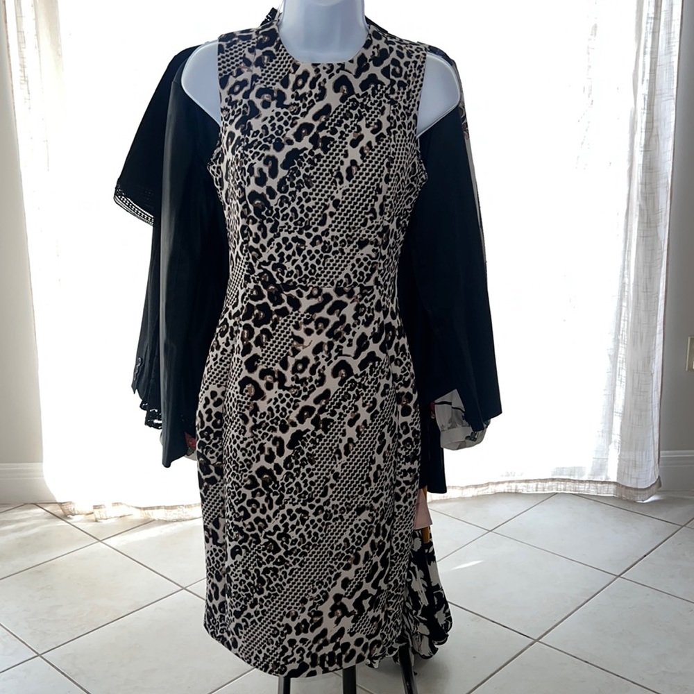 Leopard print dress